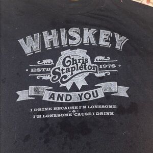 Chris Stapleton Whiskey Graphic Tee XL